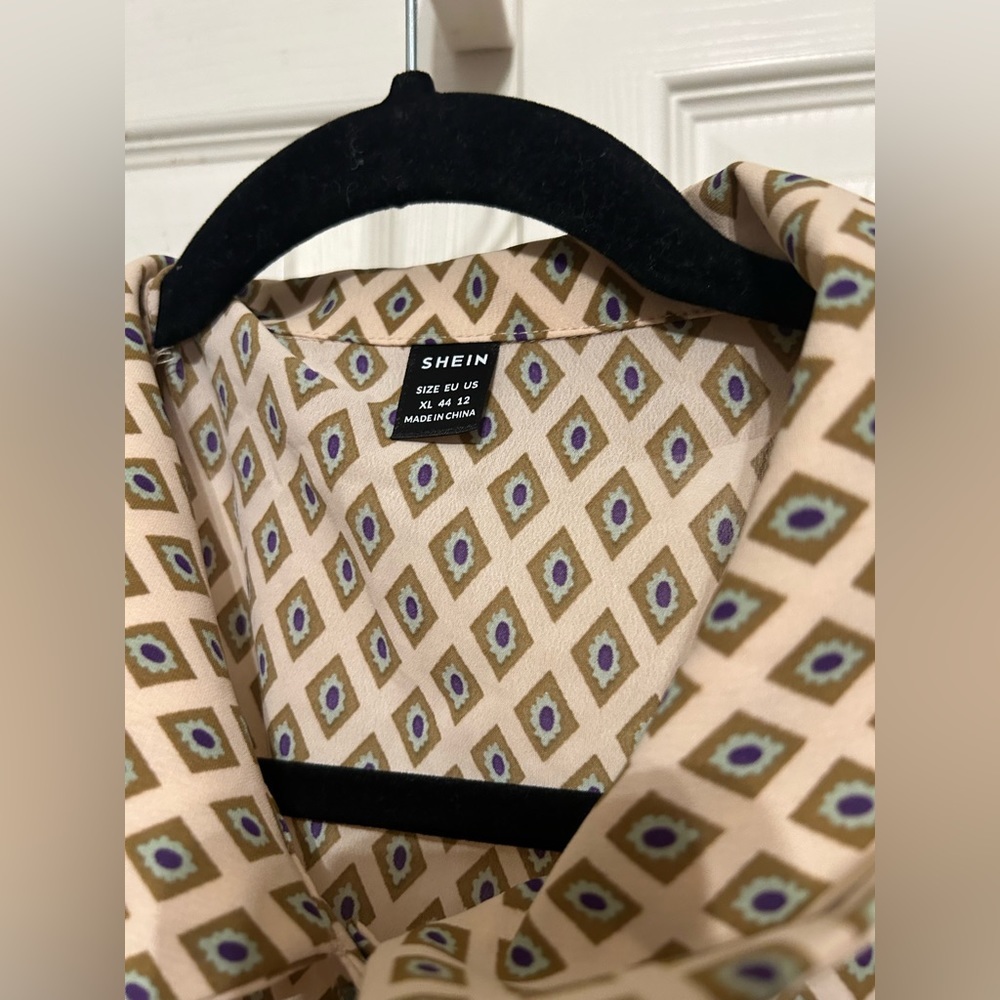 NWOT Shein Patterned Matching Set - Picture 4 of 9